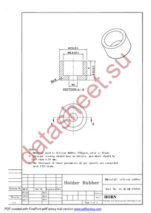 01.AE.MT.976509 datasheet  